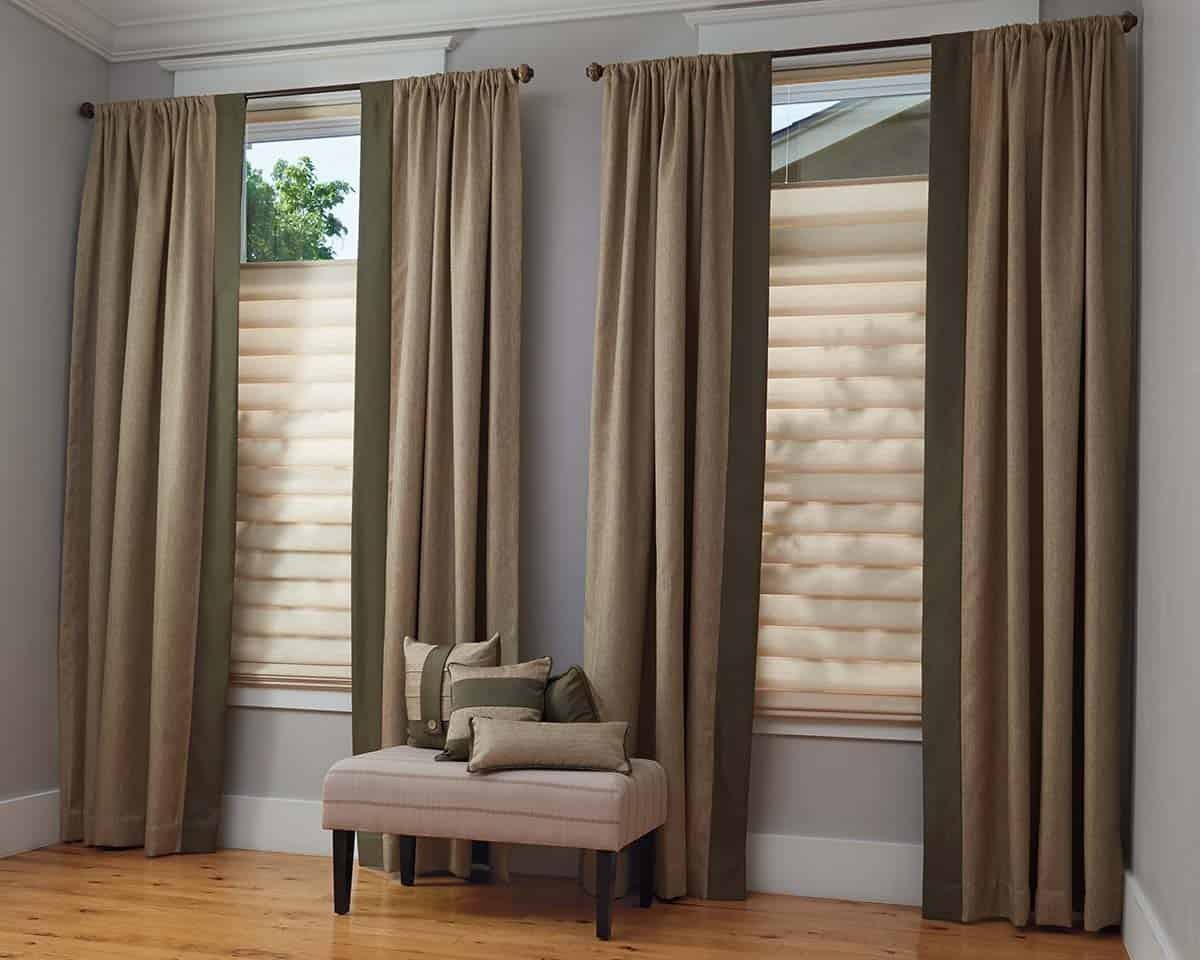 Custom Bedroom Window Treatments for Homes near Banner Elk, North Carolina (NC) including Custom Drapery