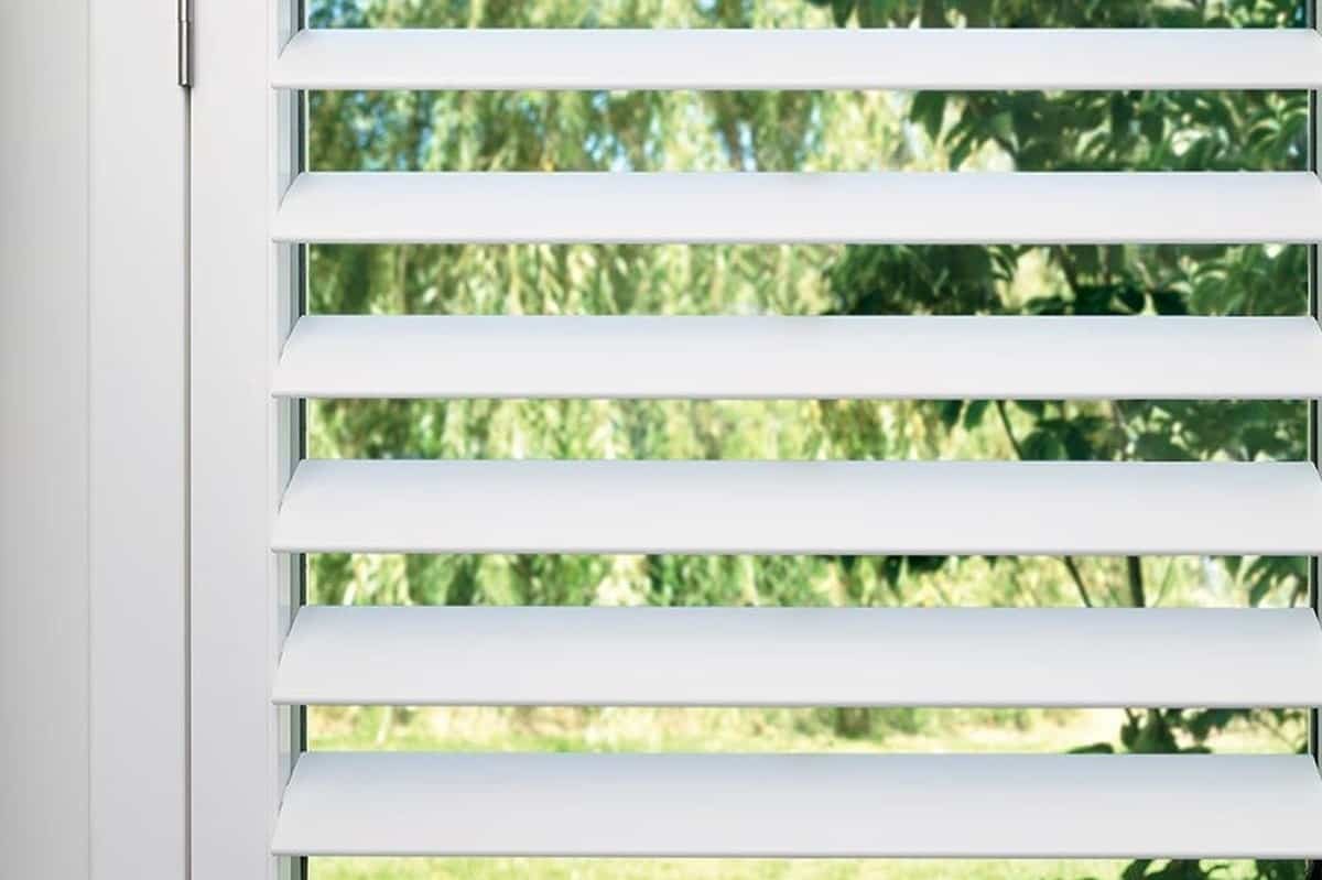 Hunter Douglas Palm Beach™ Polysatin™ Vinyl Shutters  from Appalachian Blind & Closet Co