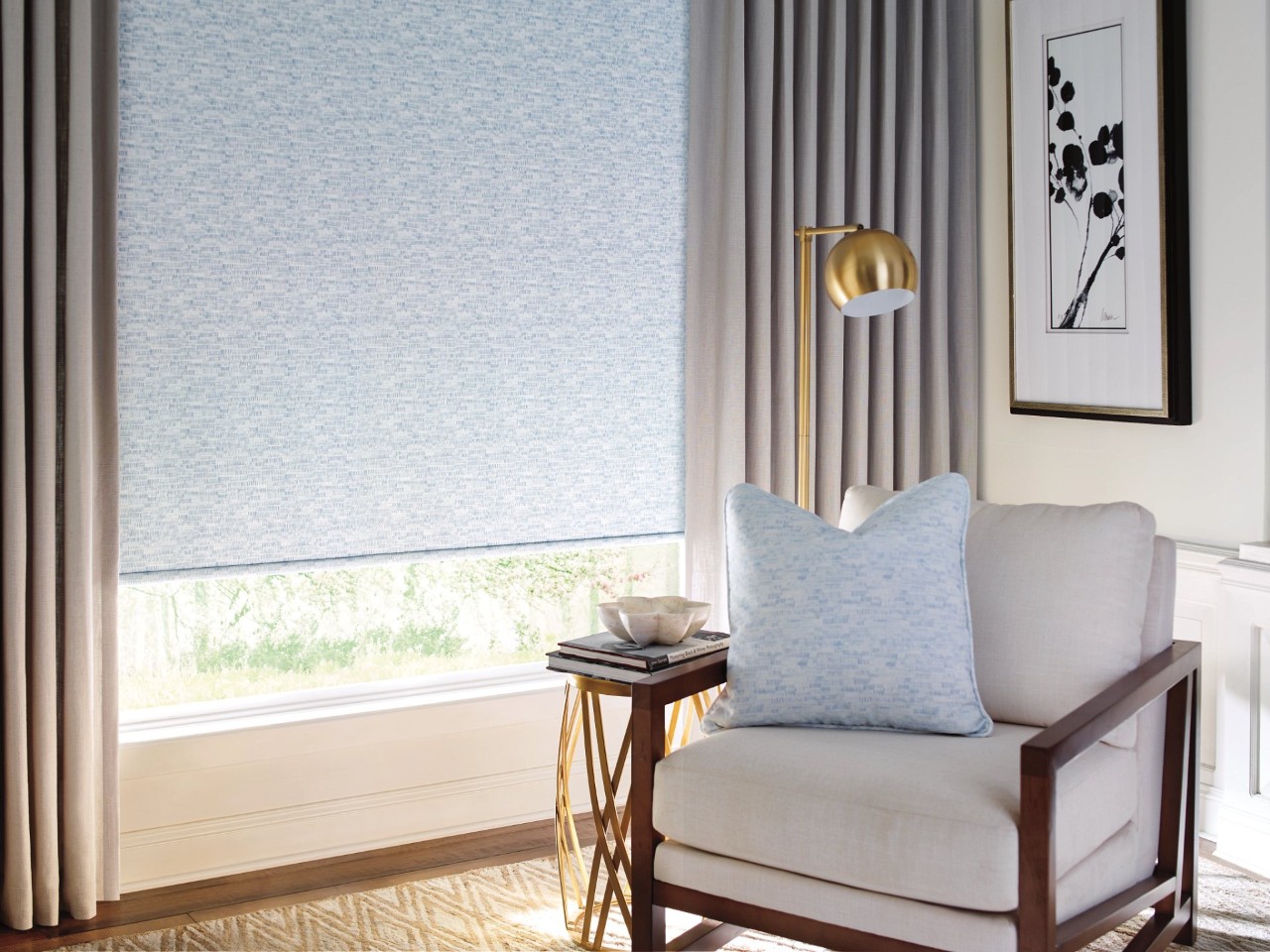 What Makes Roller Shades Unique, Hunter Douglas Designer Roller Shades near Boone, North Carolina (NC)